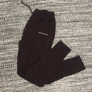 Men’s maroon alphalete joggers